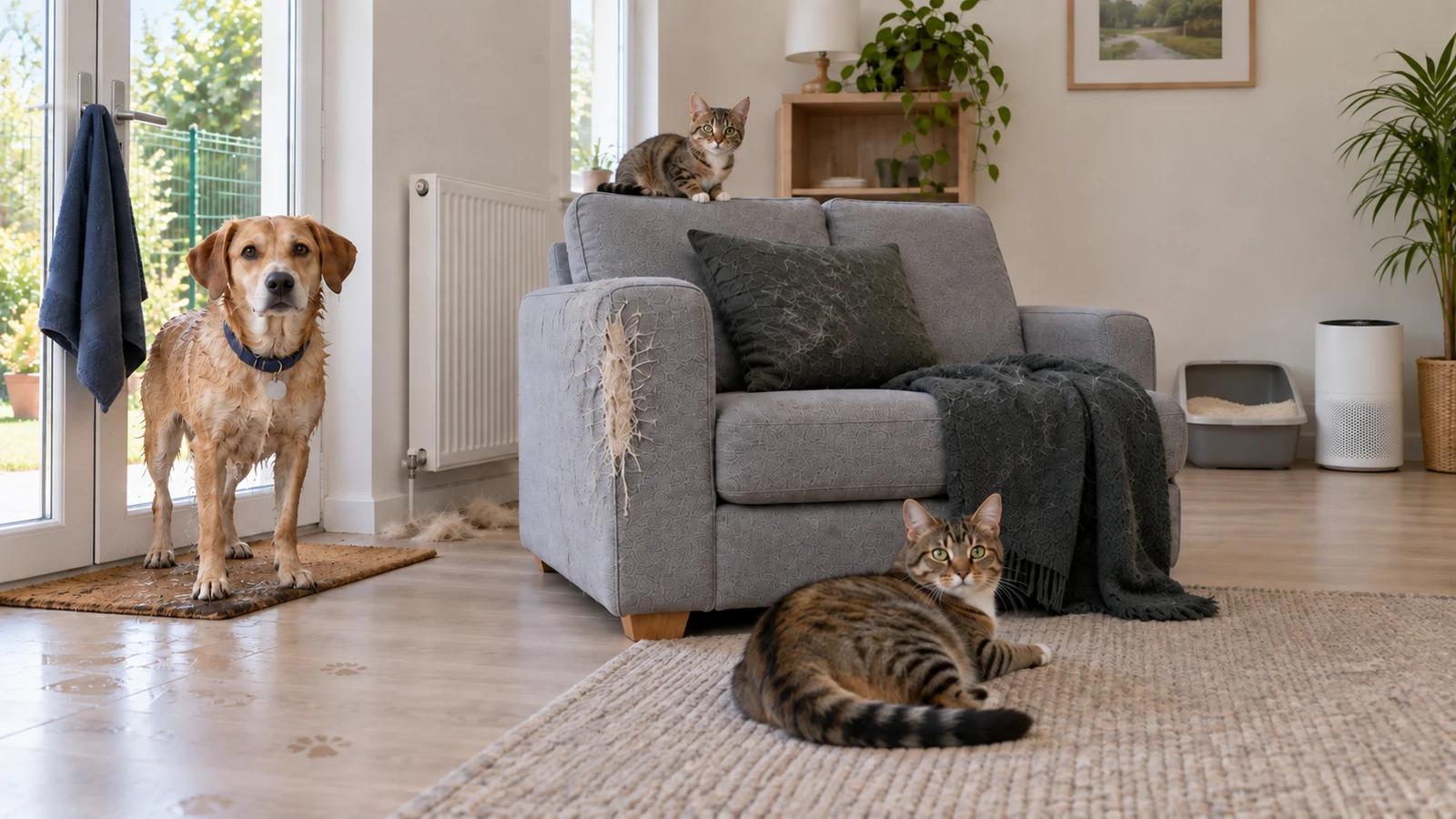 Poils, odeurs & griffes : 6 problèmes signalés sur la photo